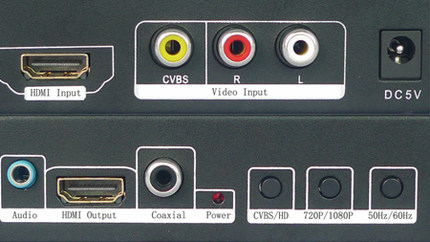 T780 AV 轉HDMI高清轉換器 CVBS轉HDMI轉換器 AV轉換器